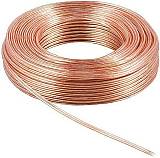 FTT12-013 ΚΑΛΩΔΙΟ TELEWIRE ΗΧΕΙΩΝ ΔΙΑΦΑΝΟ  2 Χ 0.75mm ΚΑΘΑΡΟΣ ΧΑΛΚΟΣ (20METΡΑ)