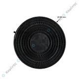 ΦΙΛΤΡΟ ΑΝΘΡΑΚΑ ΑΠΟΡ/ΡΑ Φ280mm