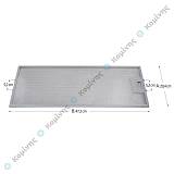 ΦΙΛΤΡΟ ΑΠΟΡ/ΡΑ ΜΕΤΑΛΛΙΚΟ  20,4 X 47,2 CM