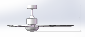 ΑΝΕΜΙΣΤΗΡΑΣ ΟΡΟΦΗΣ CF-5213 SATIN NICKEL 52 ΜΕ LED ΦΩΣ ΚΑΙ ΤΗΛΕΧΕΙΡΙΣΤΗΡΙΟ 85W