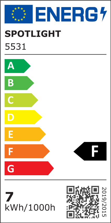 ΛΑΜΠΤΗΡAΣ LED E27 7W 3000K