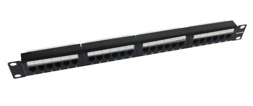 PATCH PANEL 19'' 24PORT Cat6 PCB TYPE