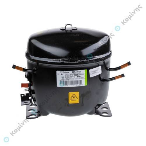ΣΥΜΠΙΕΣΤΗΣ 1/3 R-600a  EGX110CLC EMBRACO 252w 14,77cc