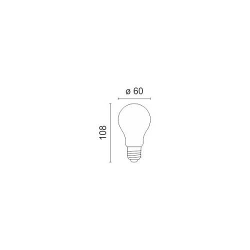 ΛΑΜΠΤΗΡAΣ E27 EDISON Dimmable 40W 2200K