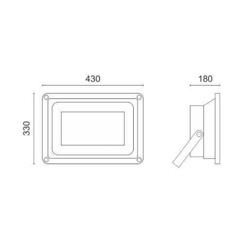 ΠΡΟΒΟΛΕAΣ LED SMD 200W 6000K