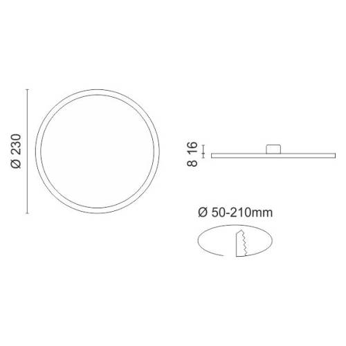 ΡΥΘΜΙΖΟΜΕΝΟ ΦΩΤΙΣΤΙΚΟ LED PANEL 20W 6000K