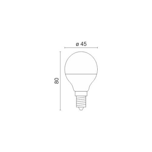 ΛΑΜΠΤΗΡAΣ LED E14 9W 6000K