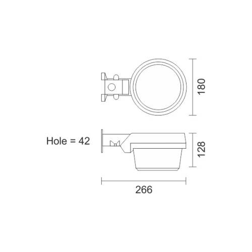 ΦΩΤΙΣΤΙΚΟ ΔΡΟΜΟΥ LED ΜΕ ΑΙΣΘΗΤΗΡΑ ΦΩΤΟΣ 50W 5000K
