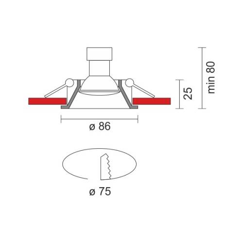 ΧΩΝΕΥΤΟ ΠΛΑΣΤΙΚΟ ΣΤΡΟΟΓΥΛΟ ΛΕΥΚΟ