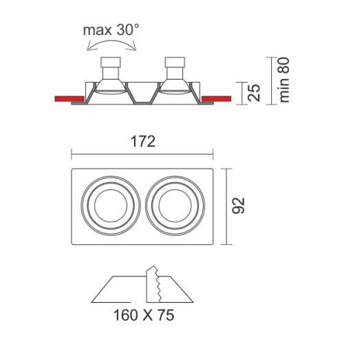 ΧΩΝΕΥΤΑ ΠΕΡΙΣΤΡΕΦΟΜΕΝΑ ΟΡΟΦΗΣ ΠΛΑΣΤΙΚΑ GU10