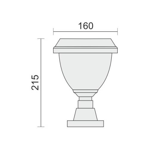 ΗΛΙΑΚΟ ΦΩΤΙΣΤΙΚΟ ΤΟΙΧΟΥ - ΕΔΑΦΟΥΣ 1W RGB/CCT